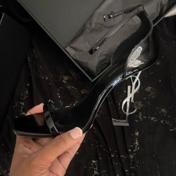 YSL OPYUM HEELS SIZE 39