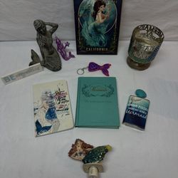 Mermaid Lovers Décor & Collectibles Bundle – 12 Pieces