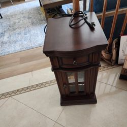 End Table With Storage