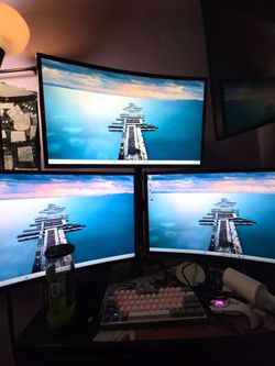 Samsung 27" Curved Monitor — S36GD — 100Hz — FHD