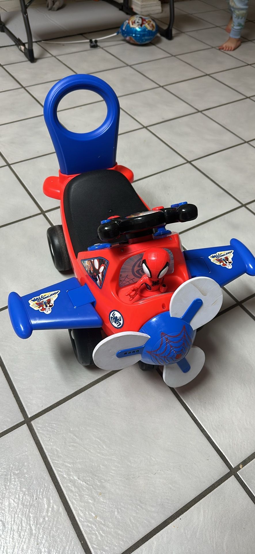 Spidey Spiderman Airplane Car