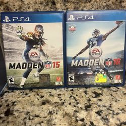 Madden 15 & 16
