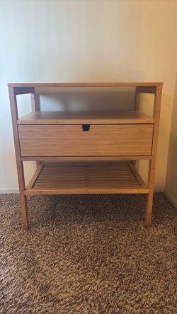 IKEA Nightstand Bamboo