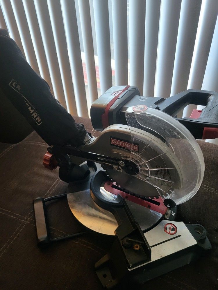 Craftsman Cordless Miter Saw $125