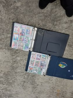 Baseball and football cards