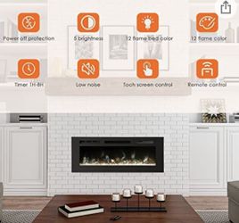 Electric Heater Fire Place 