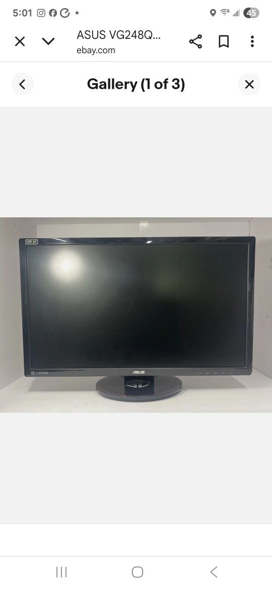 ASUS VG248QE Gaming Monitor -24"