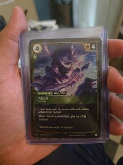 Riftbound Akali, Silent alt art