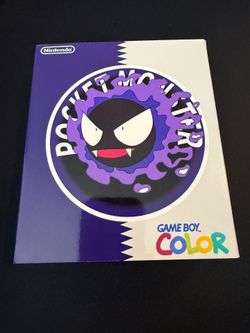 Gastly Game Boy Color with box