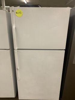 Top and bottom fridge with warranty