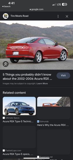 Acura Rsx Type S
