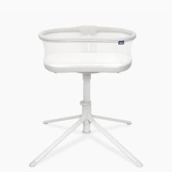 Halo BassiNest Swivel Sleeper 3.0, Gray/White Bassinet
