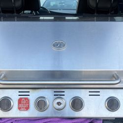 Bullet Yukon 5 Burner Gas Grill Tested Working  Barbecue BBQ