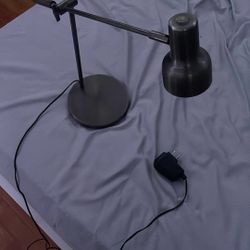 Silver Bright Desk Lamp