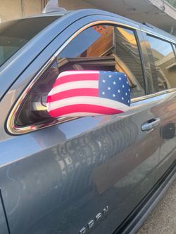 USA One size automobile mirror covers