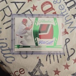 2024 Panini Flawless Baseball Emerald RPA /5 Nolan Schanuel