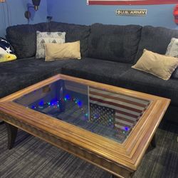 Glass Top Coffee Table
