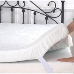 Twin-Size Memory Foam Mattress Topper