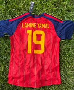 Brand new Spain Lamine Yamal #19 soccer Jersey