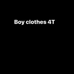 Boy Clothes 4T