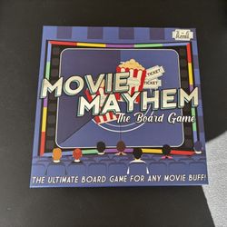 Movie Mayhem Board Game