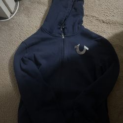 Blue True Religion Hoodie 
