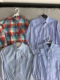 Long Sleeve Dress Shirts long sleeve Boys Size 10 Abercrombie Nordstrom Brooks Brothers