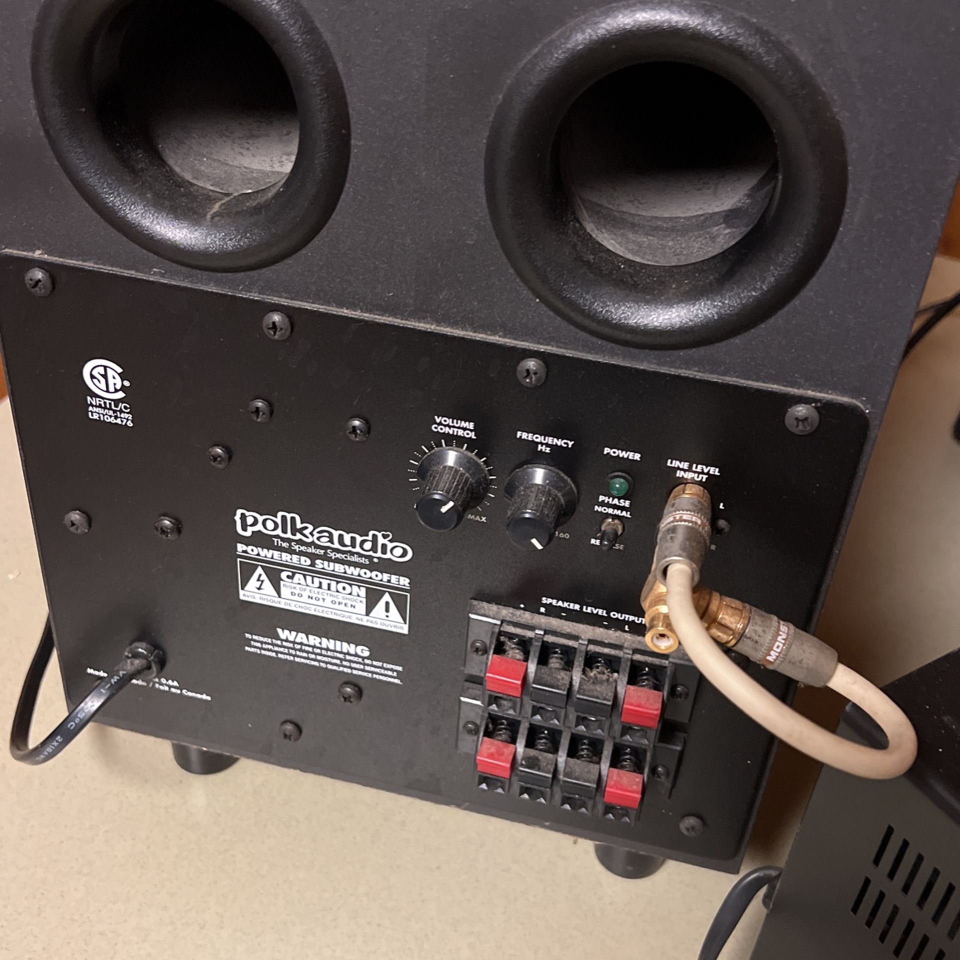 Polk audio Subwoofer