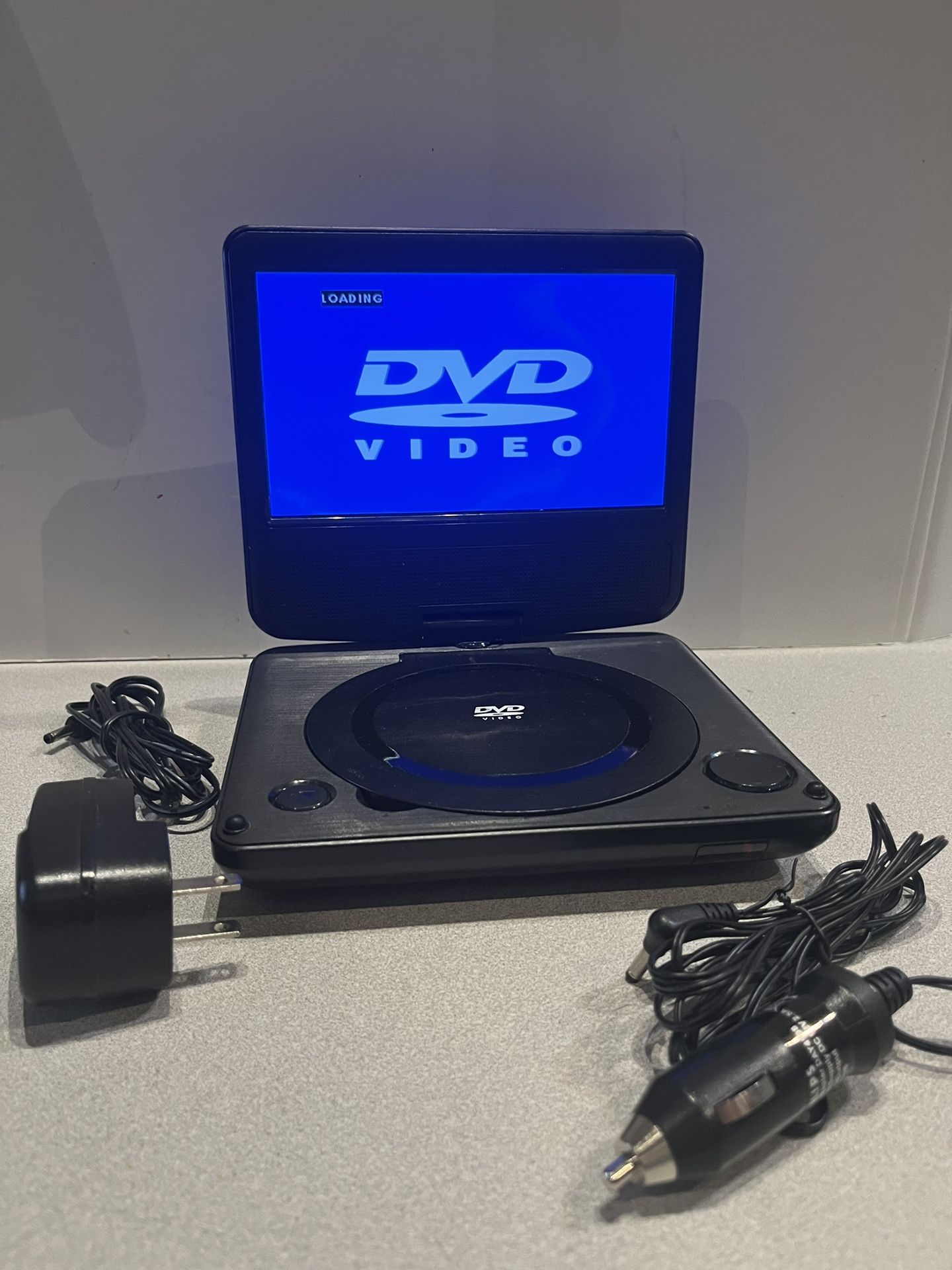 7” ONN Portable DVD Player With USB Port Swivel Screen model ONA17AV041