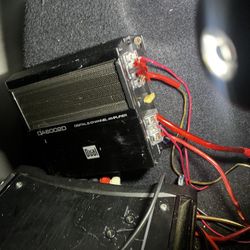 Dual DA6002D 2-Channel Amplifier.