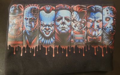 Freddy Krueger, Hellraiser, Penny Wise, Micheal Myers, Chucky, Jigsaw,Jason Vorhees crew neck sweater 