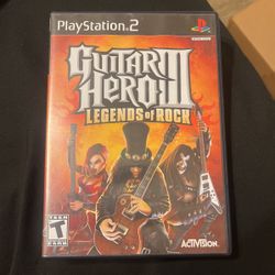 Guitar Hero III (ps2)