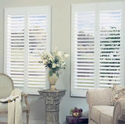 2" Window Blinds In White 