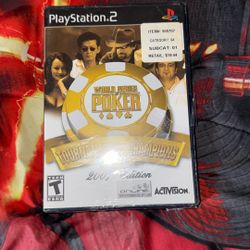 Ps2 World Series Of Poker Tournament Of Champions 2007 Ps2 Brand New