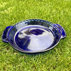 Pie Pan, 9 inch, Glass, Anchor Hocking