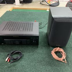 Sony Audio Receiver And Speaker