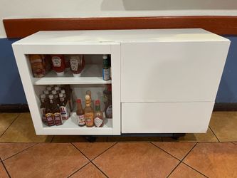 Ikea Cabinet with glass door