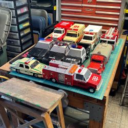 Tonka/Hasbro Funrise BuddyL Hess Matchbox/Mattel Lot