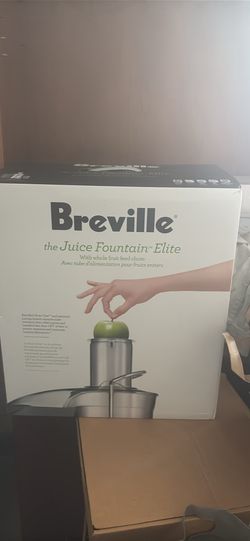 Breville elite juicer ….new is $375