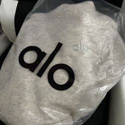 Grey Alo Hoodie 