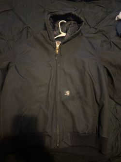 Black Carhartt Work Jacket