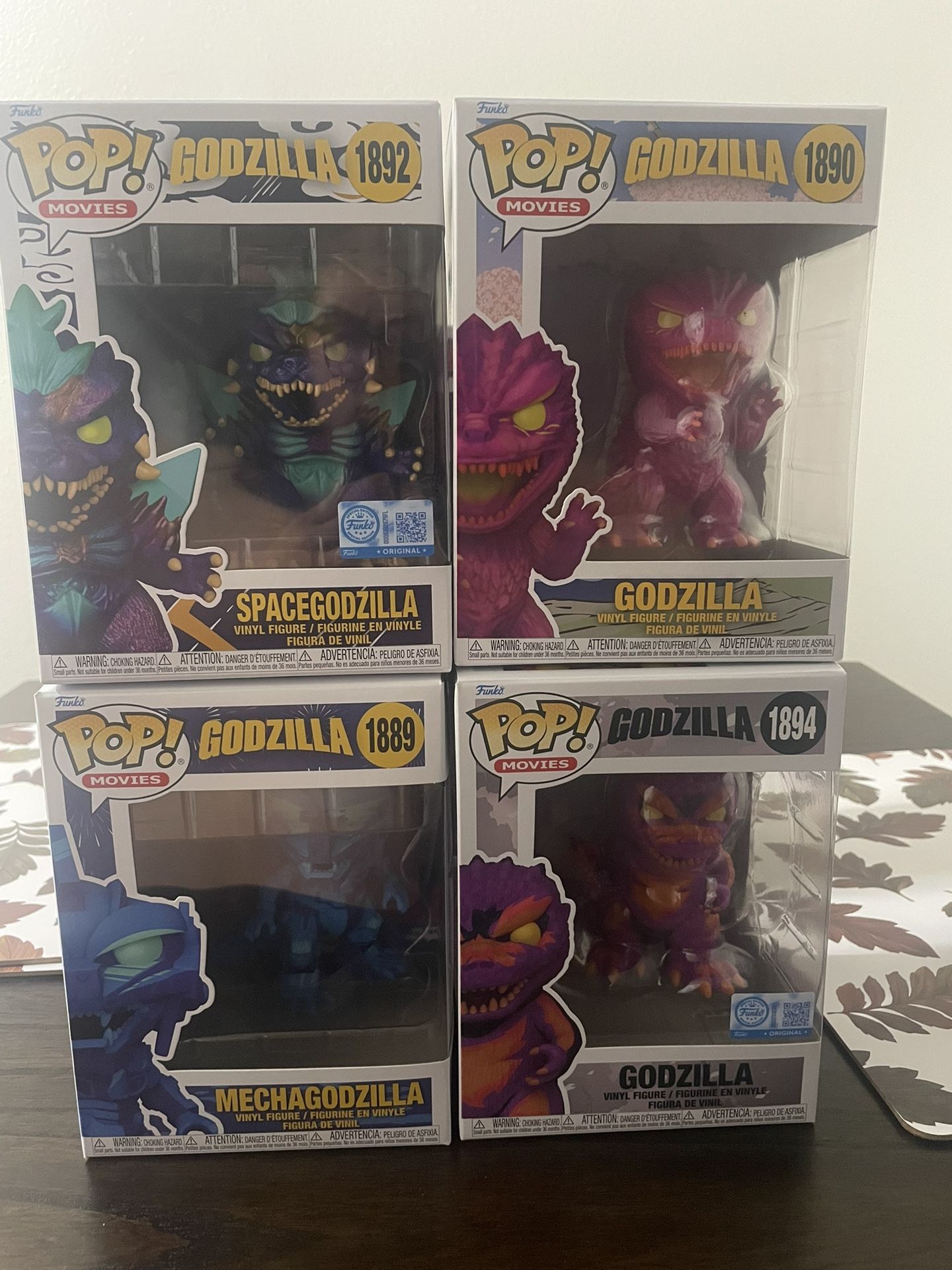 Godzilla Funkos 