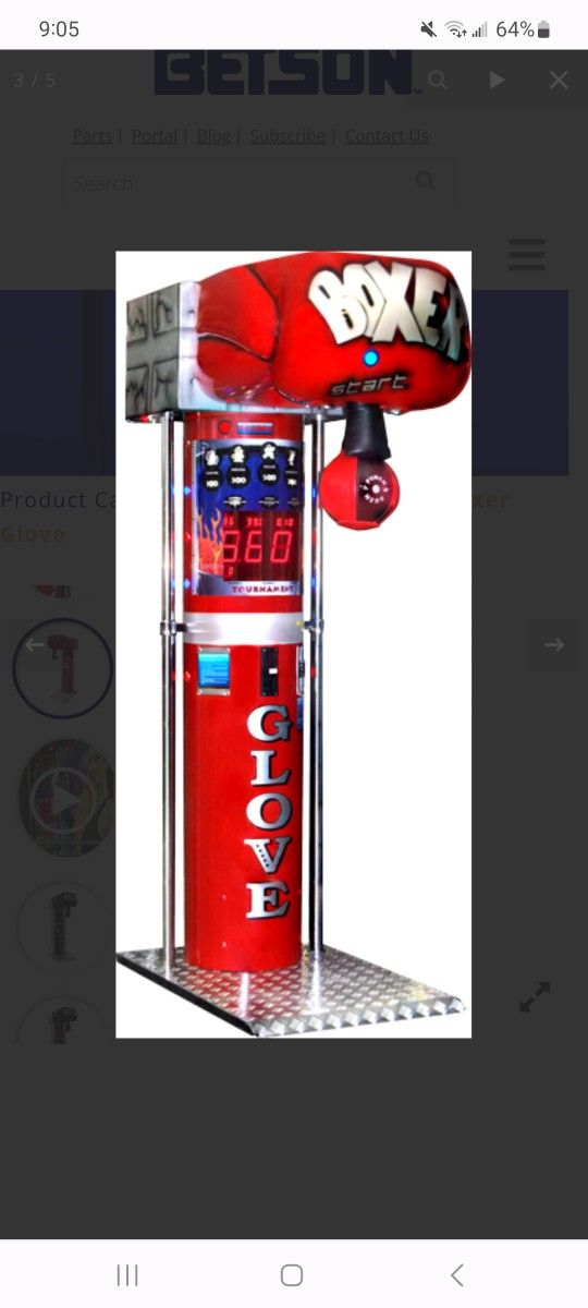 Arcade punching Game!!!!