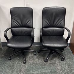 Leather Desk Chair - Office Chair