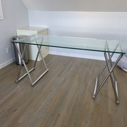 5ft Glass Table Moving Need Gone