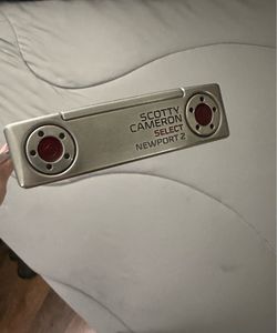 Scotty Cameron Select Newport 2 Putter Steel, Left-Handed, 34" with Head Cover