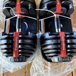 I’m Selling Pairs Adjustable Dumbbell Brand New In Solid Boxes Single Dumbbell (5 Lbs Up To 52 5 Lbs) $240 