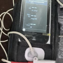 pulse hand held monitor machine/with bag attached