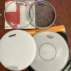 Evans & Remo drumheads