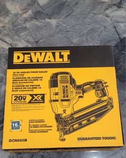 DeWALT 16 GA Angled Finish Nailer